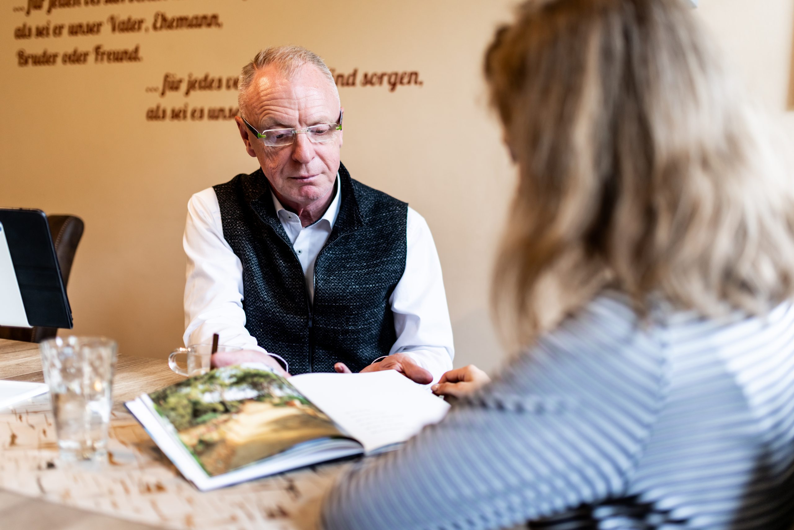 Vorsorge wird abgeschlossen